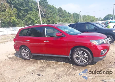 2018 Nissan Pathfinder Sl z USA, uszkodzony, nr VIN 5N1DR2MN7JC611325